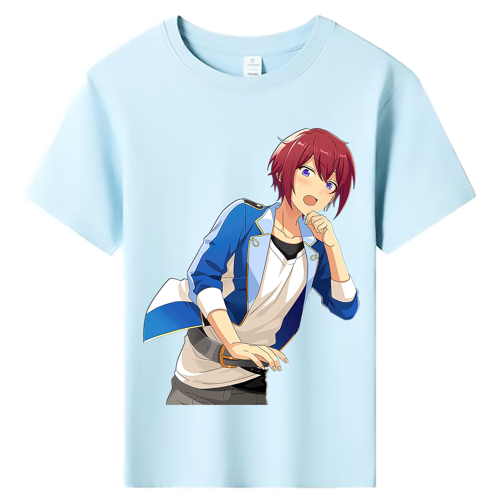 （画像用） あんさんぶるスターズ! Ensemble Stars 綿100％キッズTシャツ（フロントプリント）